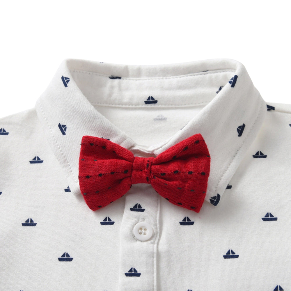 Navy Gentleman Vest and Pants Set