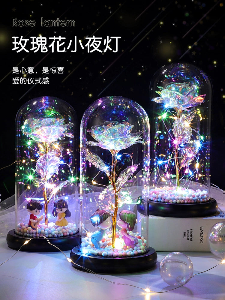 Birthday Gift for Girlfriend Practical Rose Bouquet for Girlfriend Valentine's Day Romantic Gift for Wife