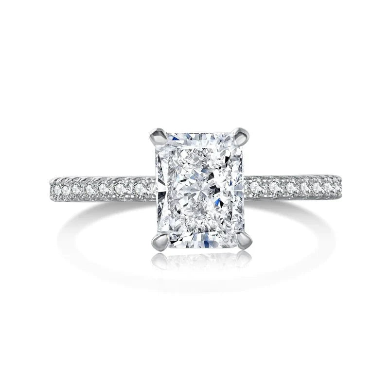 Bague Éclat Étoilé Amour Moissanite
