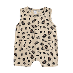 Playful Print Baby Romper With Pockets