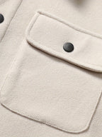 Veste en mélange de polyester - Fermeture boutonnée et coupe flexible