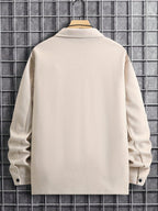 Veste en mélange de polyester - Fermeture boutonnée et coupe flexible