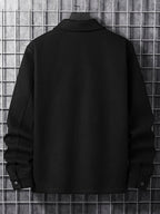 Veste en mélange de polyester - Fermeture boutonnée et coupe flexible