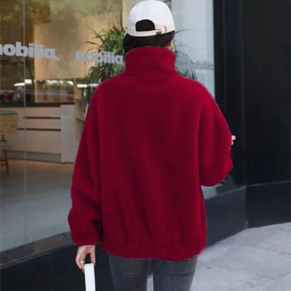 Polyester-Blend Jacket – Fleece Lined & Traps Warmth