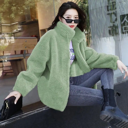 Polyester-Blend Jacket – Fleece Lined & Traps Warmth