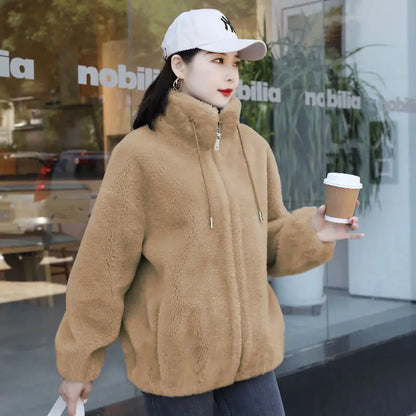 Polyester-Blend Jacket – Fleece Lined & Traps Warmth