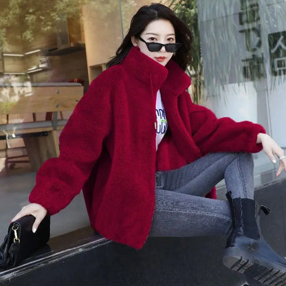 Polyester-Blend Jacket – Fleece Lined & Traps Warmth
