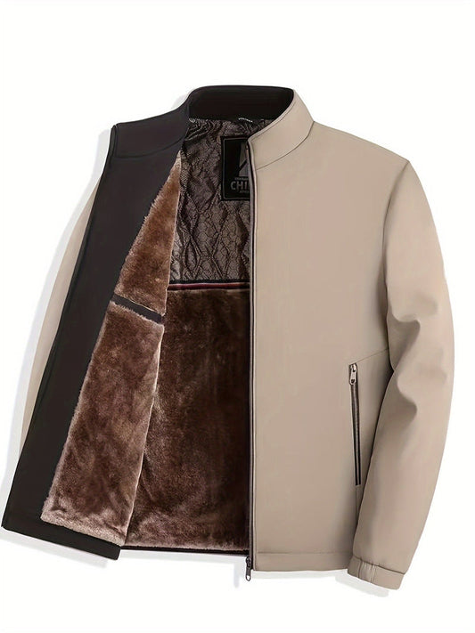 Polyester Blend Jacket - Light Elastic Shape And Easy Move