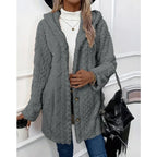 Polyester Blend Jacket - Plush Finish & Warm Coverage