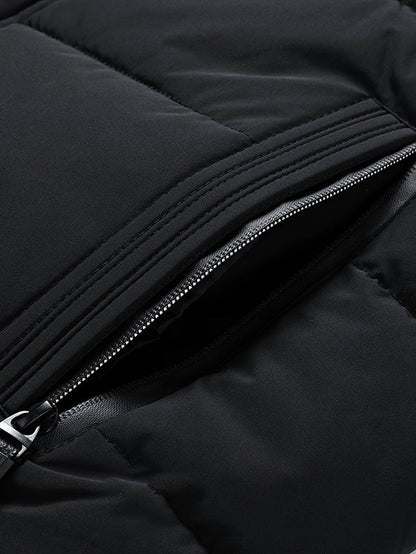Polyester Blend Jacket - Thick Fleece & Warm Insulation