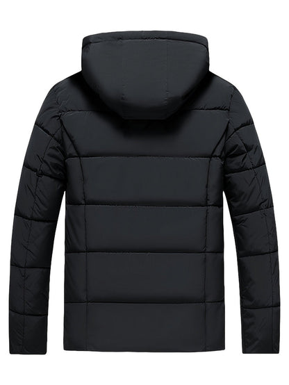 Polyester Blend Jacket - Thick Fleece & Warm Insulation