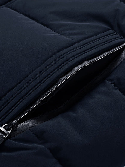 Polyester Blend Jacket - Thick Fleece & Warm Insulation