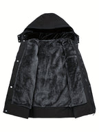 Veste en mélange de polyester - Polaire épaisse et isolation chaude