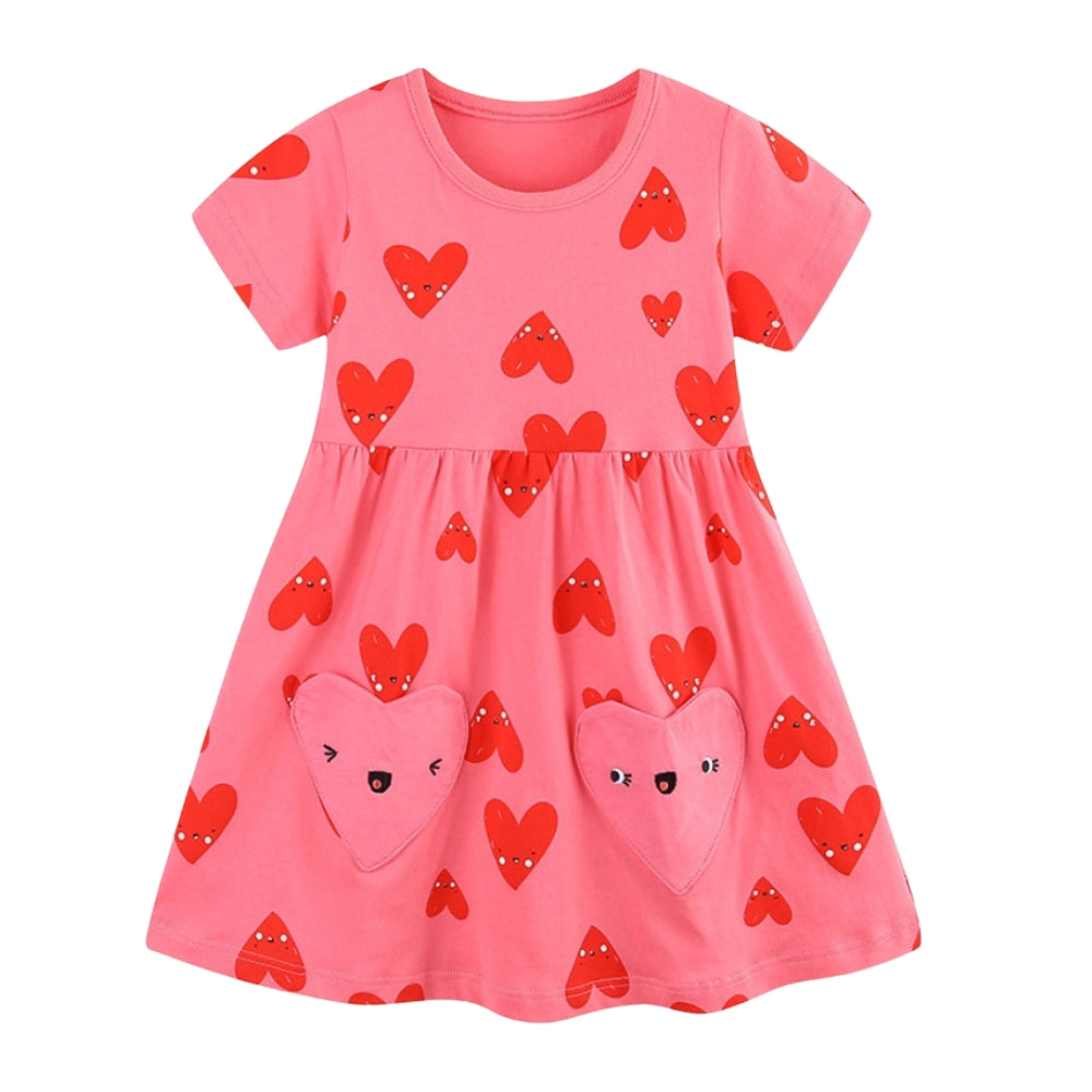 Robe Cœur Précieux avec Poches