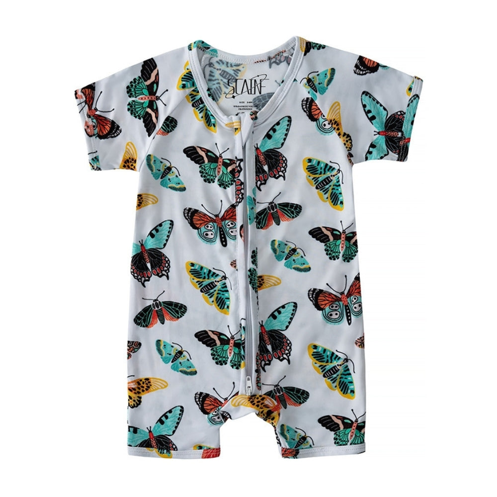 Pretty Butterfly Baby Summer Romper