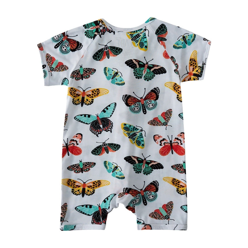 Pretty Butterfly Baby Summer Romper