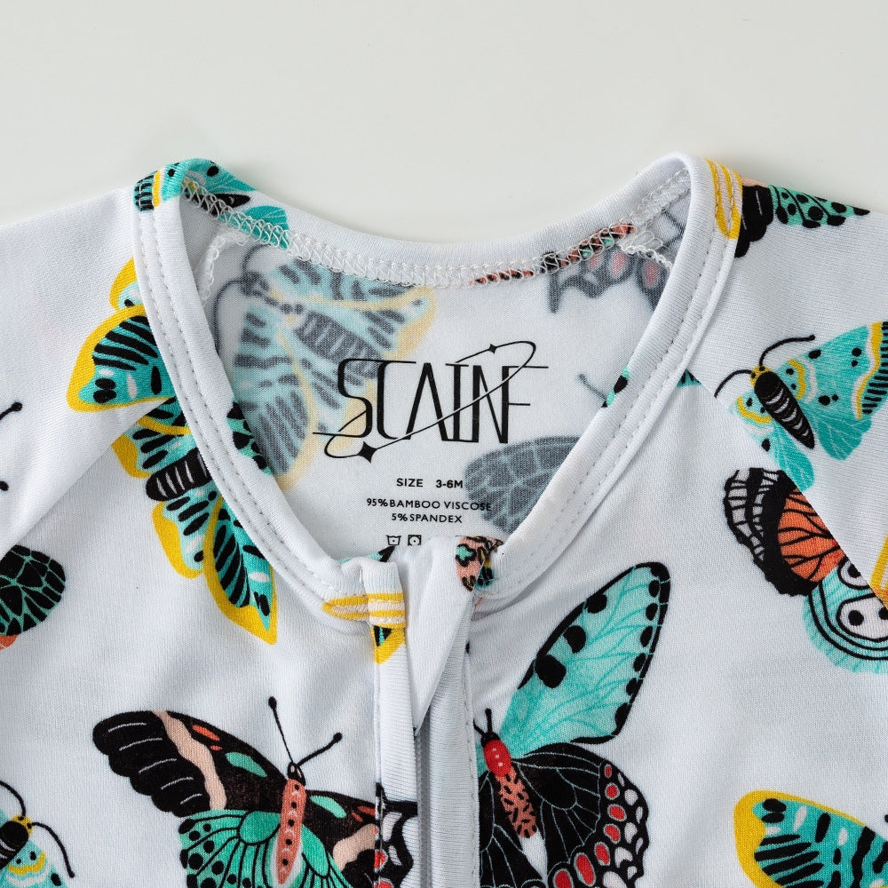 Pretty Butterfly Baby Summer Romper