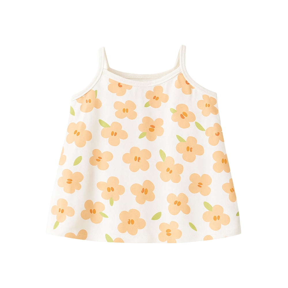 Pretty Floral Girls Summer Dress