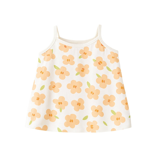 Pretty Floral Girls Summer Dress