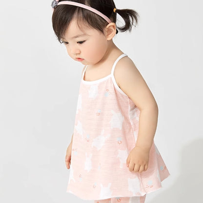 Pretty Floral Girls Summer Dress