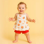 Robe d'été fleurie pour filles