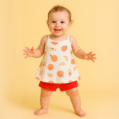 Pretty Floral Girls Summer Dress