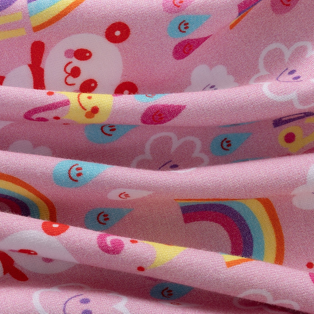 Magical Rainbow and Cloud Baby Romper