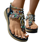 Sandales Ravello ornées de cristaux