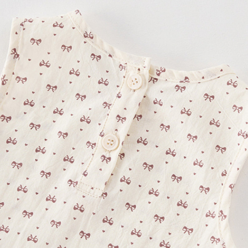 Ensemble débardeur et short à volants