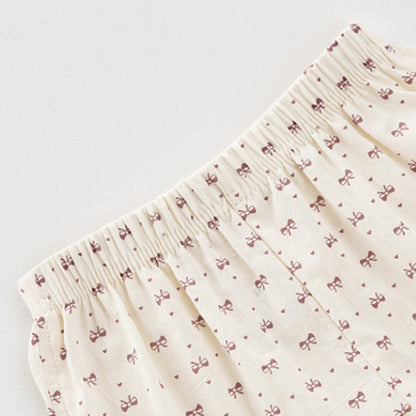 Ruffle Trim Sleeveless Top and Shorts Set