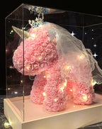 Dropshipping Luxury Rose Bear - With LED Gift Box - To My Mom