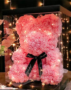 Dropshipping Luxury Rose Bear - With LED Gift Box - To My Mom