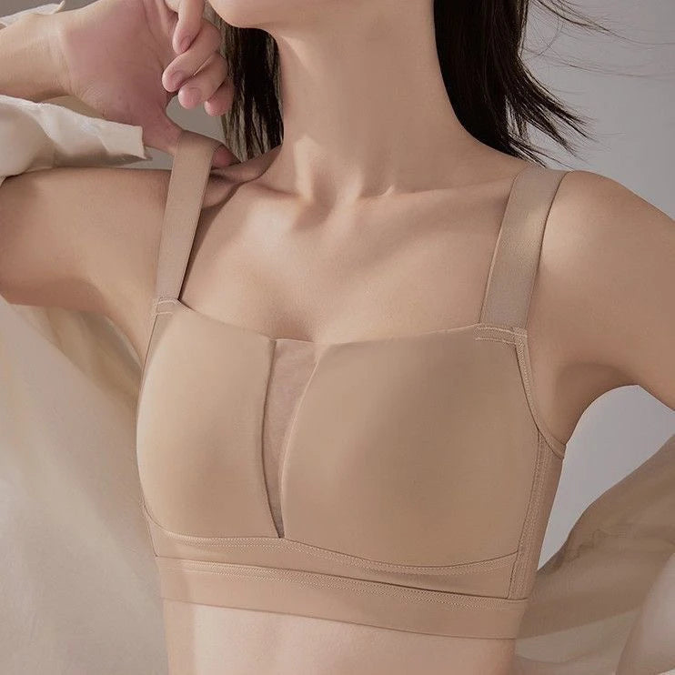 "MOYISU Minimizer Bra for Large Bust/Plus Size - Wireless | Anti-Sag & Adjustable Bralette | Seamless Comfort for Daily Wear