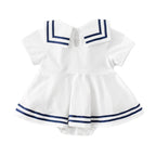 Robe bébé à col marin
