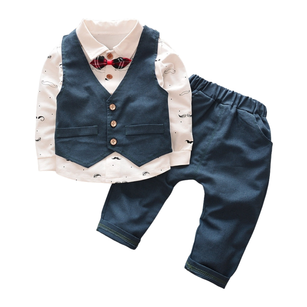 Ensemble gilet et pantalon habillé pour garçon
