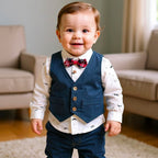 Ensemble gilet et pantalon habillé pour garçon