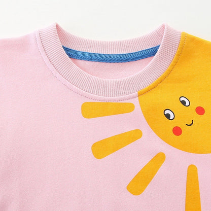 Sunshine & Rainbow Dogs Sweatshirt Set