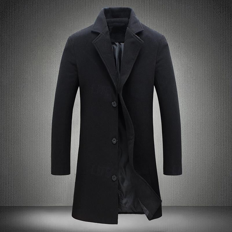 Trench Coat Set - Layered Two Piece & Windproof Warmth
