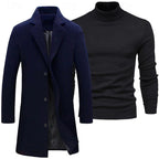 Ensemble trench-coat - Deux pièces superposées et chaleur coupe-vent