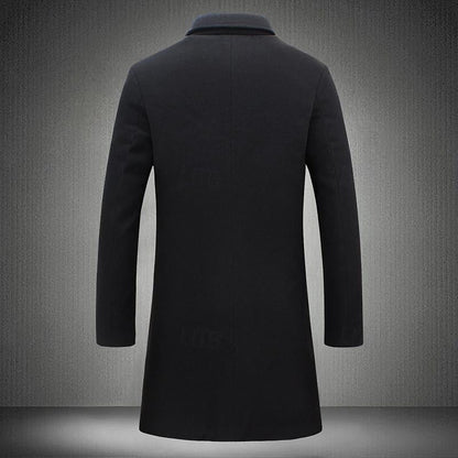 Trench Coat Set - Layered Two Piece & Windproof Warmth