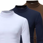 Col roulé - Ensemble 3 pièces en mélange de polyester pour une chaleur confortable et superposable