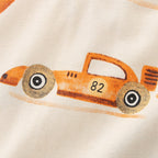 Fun Vehicle Boys Summer Outfit Set