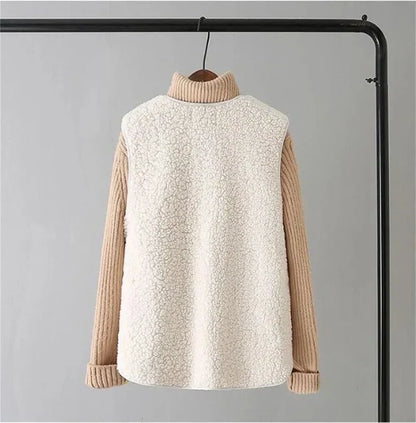 Vest - Sleeveless Wool Blend & Thick Fleece Warmth Layer