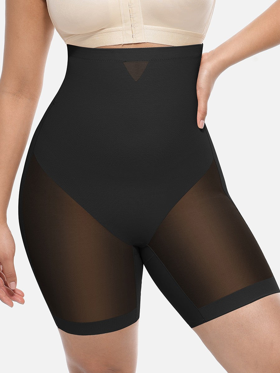 High-Waisted Mid Thigh Short