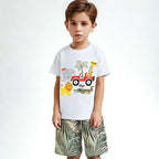 Wild Safari Friends Boys Summer Set