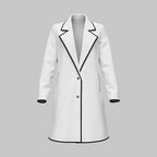 Wool-Blend Coat - Single Breasted Lapel & Warm Layering