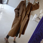 Wool-Blend Coat - Tailored Long Shape And Warm Lining