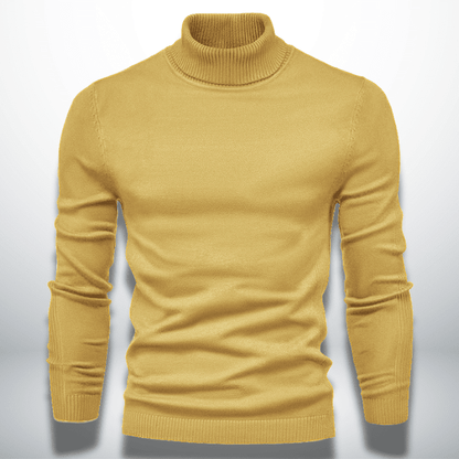 Wool-Blend Knit Sweater – Turtleneck Neck & Warm Cover