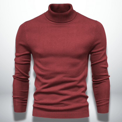 Wool-Blend Knit Sweater – Turtleneck Neck & Warm Cover