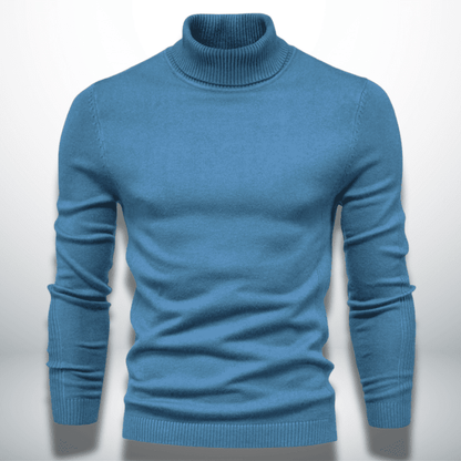 Wool-Blend Knit Sweater – Turtleneck Neck & Warm Cover